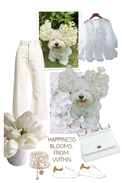 Happiness Blooms From Within- Fashion set