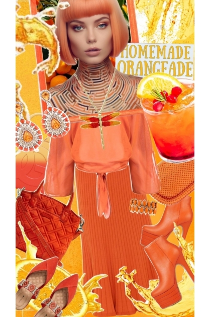 Homemade Orangeade - Modna kombinacija