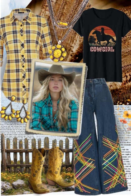 Modern Cowgirl- Fashion set