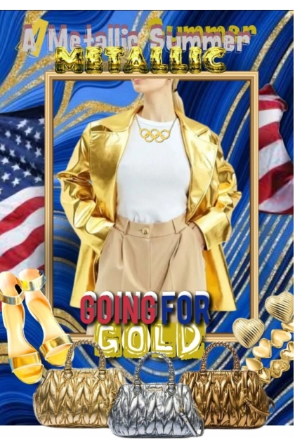 Going For Gold- Fashion set