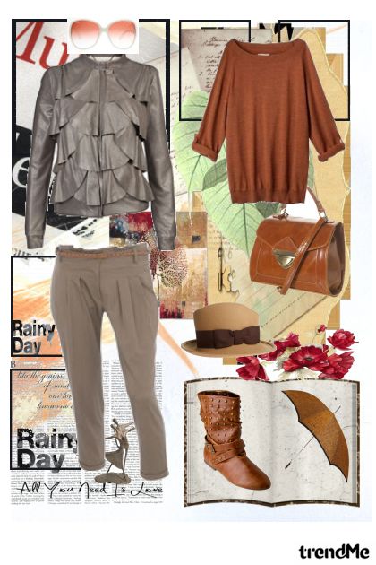 Chocolate Rain- Fashion set