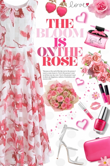 Give me a rose- combinação de moda