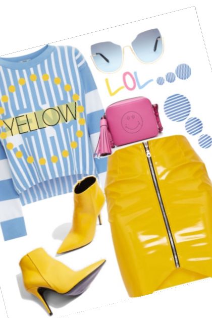 Hello Yellow- Fashion set