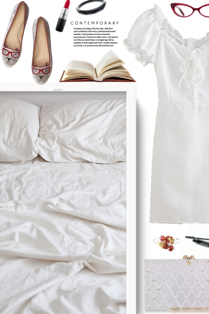 read in bed- combinação de moda