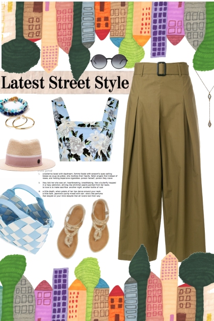 street pants- Modna kombinacija
