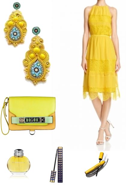 Canary yellow - color trends 2018 - combinação de moda