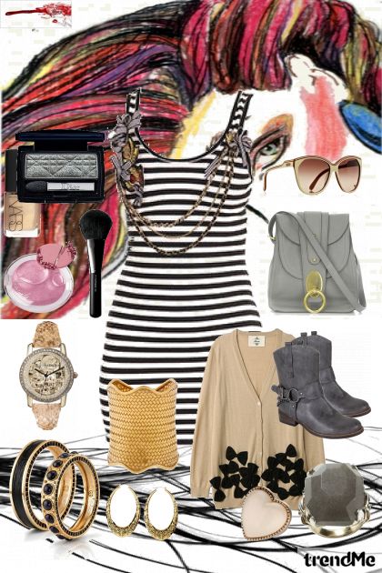 Street Fashion 2 by MajMilica- Combinaciónde moda