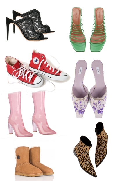 anti trend shoes- Combinaciónde moda