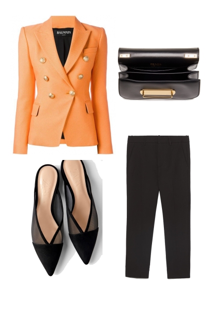 blazer- Combinazione di moda