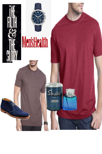 Men size- Combinazione di moda