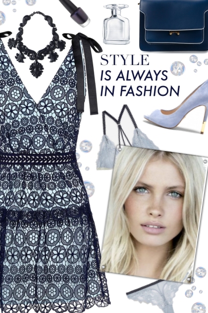 How to wear an A-Line Lace Dress!- Modna kombinacija