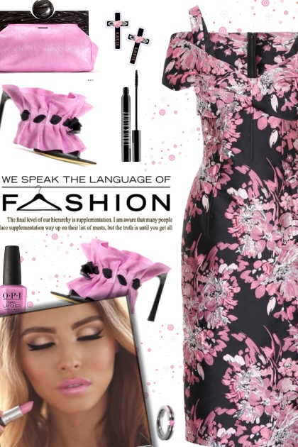 How to wear a Brocade Floral Dress!- Modna kombinacija