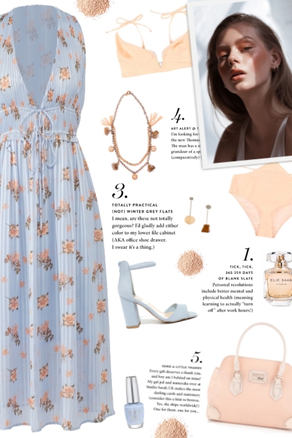 How to wear a Pleated Floral Midi Skirt!- Modna kombinacija
