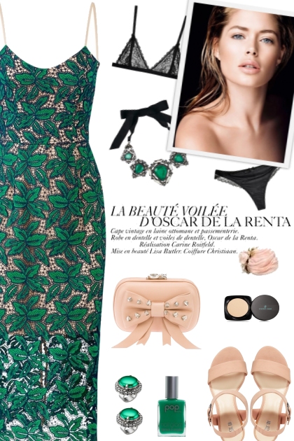 How to wear a Floral Lace Midi Dress!- Combinazione di moda