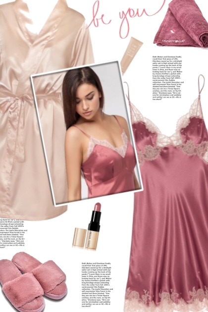 How to wear a Satin Lace Night Dress!