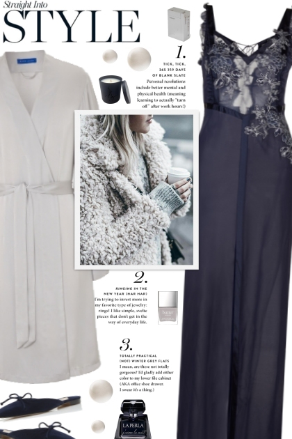 How to wear a Embroidered Silk Nightdress!- Combinaciónde moda