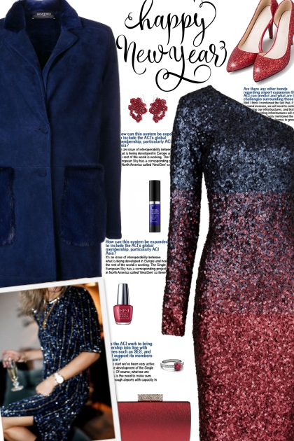 How to wear a One Shoulder Ombre Sequin Dress!- 搭配