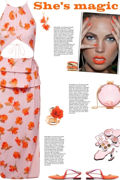 How to wear a Cut-Out Floral Dress!- Modna kombinacija