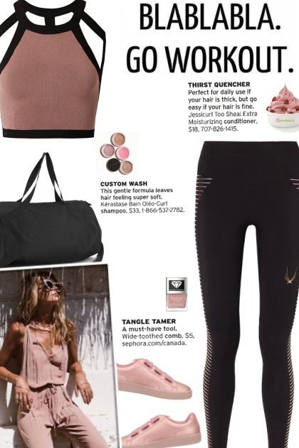 How to wear a Co-Ord Crop Detailed Activewear Set!