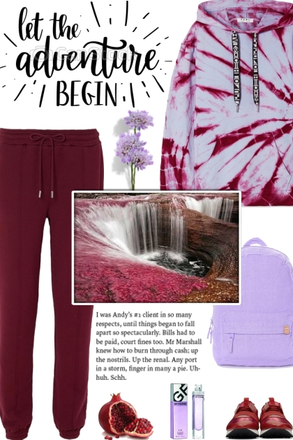 How to weaa Tie-Dyed Cotton Hoodie!- Combinazione di moda