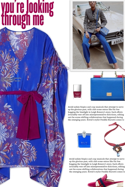How to wear a Floral Printed Belted Kaftan!- Fashion set