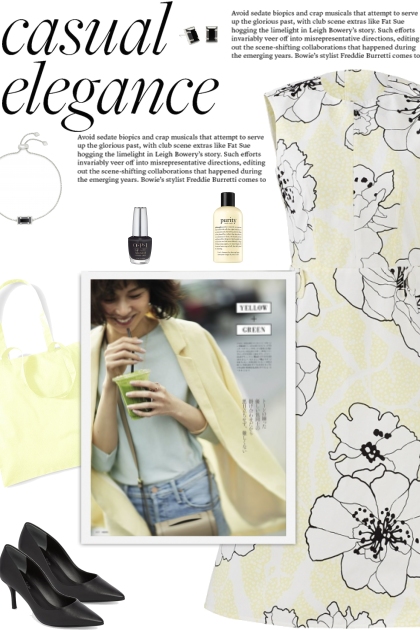 How to wear an A-Line Floral Sleeveless Dress!- 搭配