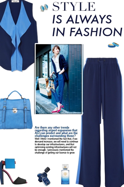 How to wear a Co-Ord Two-Toned Crepe Pantsuit!- Modna kombinacija