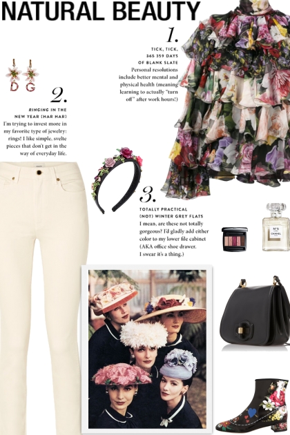 How to wear a Floral Tiered Ruffled Top!- コーディネート