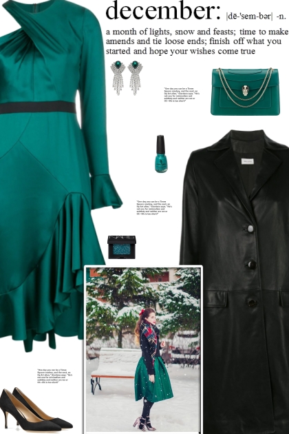How to wear an Oversized Leather Coat!- Combinaciónde moda