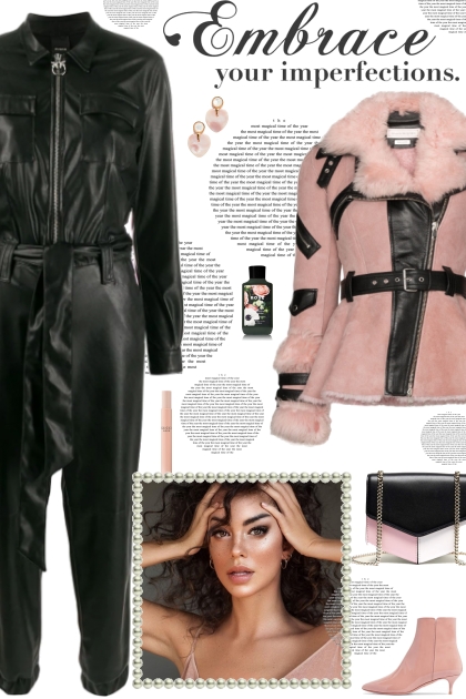 How to wear a Belted Waist Fur Detailed Jacket!- Модное сочетание