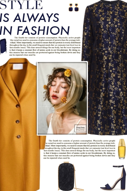 How to wear a Metallic-Woven Floral Dress!- Modekombination