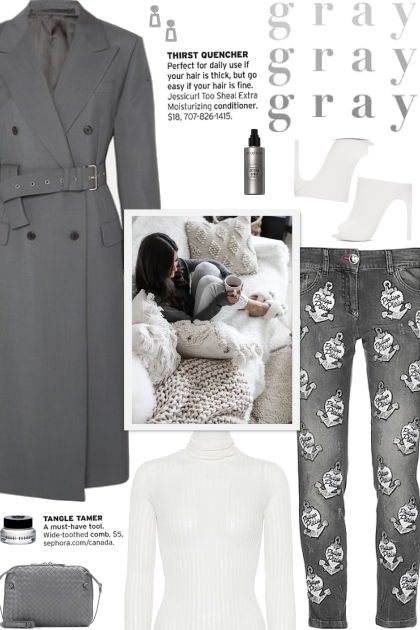 How to wear a Belted Mohair-Wool Coat!- Fashion set