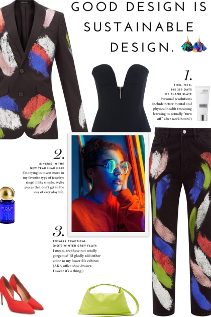 How to wear a Co-Ord Recycled Glitter Paint Set!