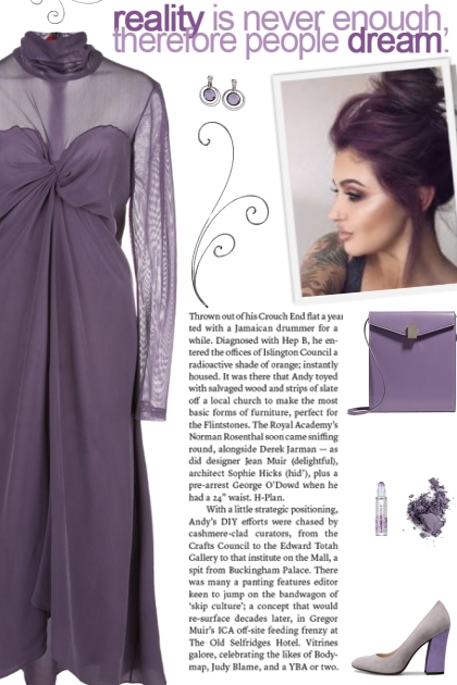 How to wear a Sheer Turtleneck Silk Dress!- Kreacja
