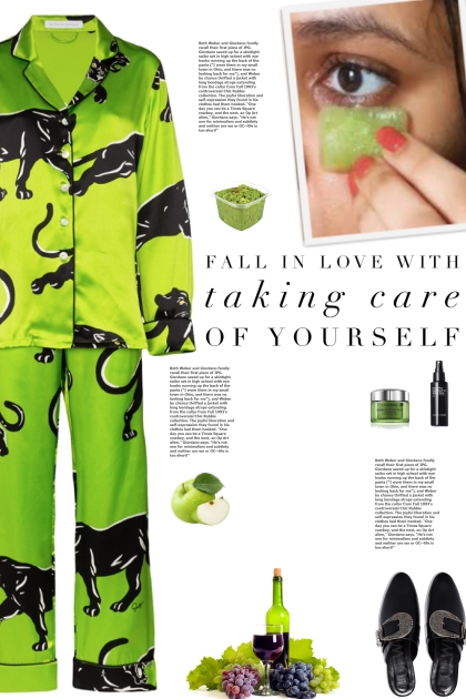 How to wear a Neon Printed Pajama Set!- Combinazione di moda