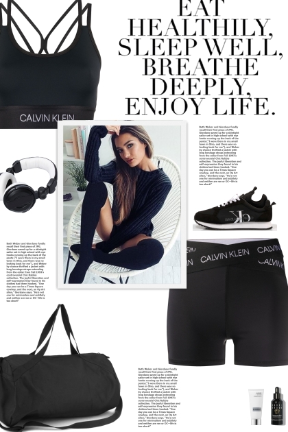 How to wear a Co-Ord Logo Tape Activewear Set!
