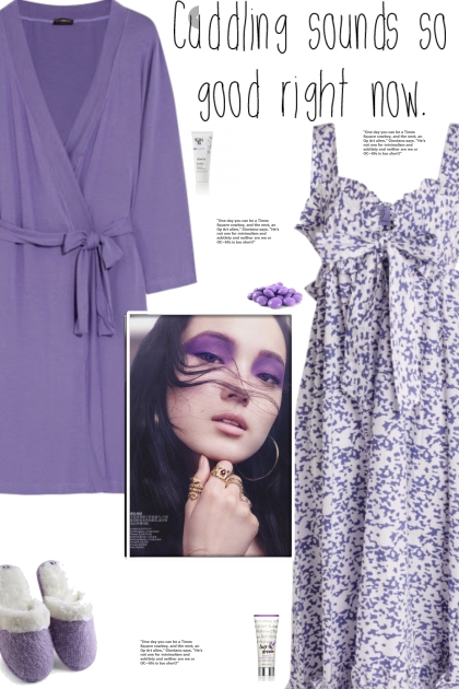 How to wear a Floral Print Cotton Nightdress!- Modna kombinacija