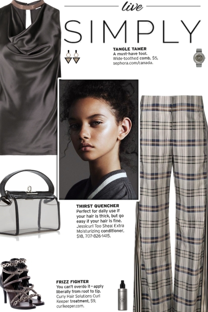How to wear a Racing Stripe Plaid Trousers!