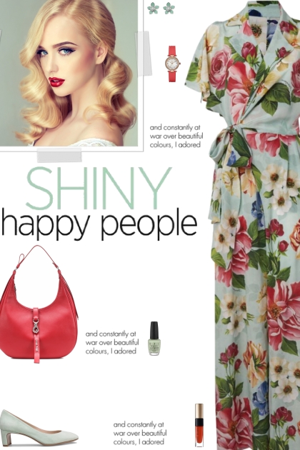 How to wear a Short Sleeve Floral Print Jumpsuit!- Modna kombinacija