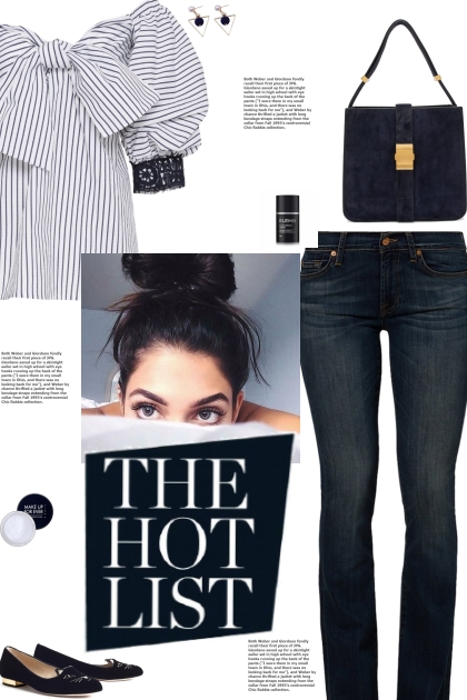 How to wear a Striped Oversized Top!- combinação de moda