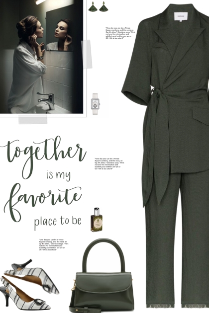How to wear a Wrap Front Fitted Jumpsuit!- Fashion set