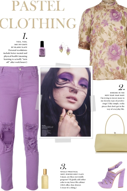 How to wear a Floral Print Bead Embellished Top!- Combinazione di moda