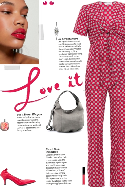 How to wear a Printed Gathered Knot Jumpsuit!- Fashion set