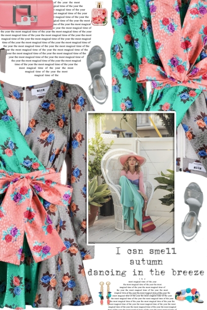 How to wear a Multicolor Floral Print Mini Dress!- Fashion set