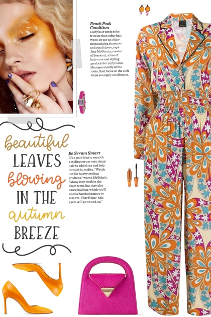 How to wear a Floral Print Multicolor Jumpsuit!- Combinaciónde moda