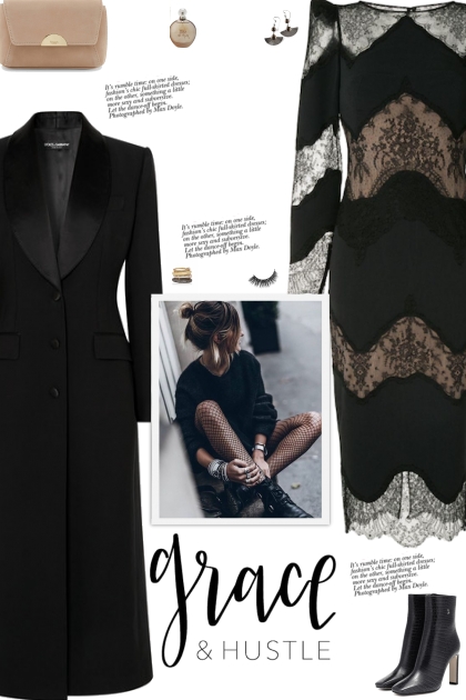 How to wear a Lace Panel Round Neck Midi Dress!- Combinaciónde moda