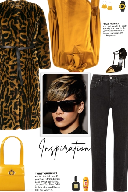 How to wear a Leopard Print Faux Fur Coat!- Combinazione di moda