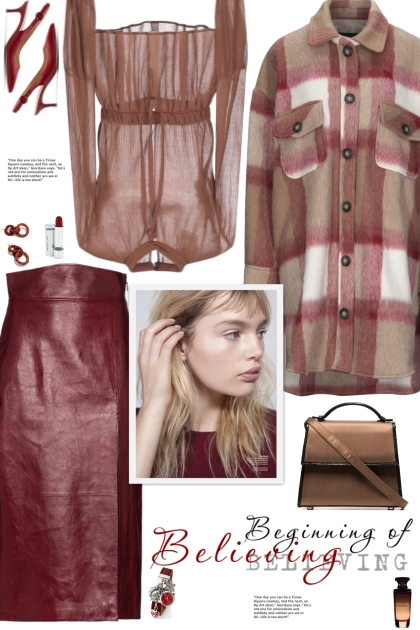 How to wear a Check Flannel Single Breasted Coat!- Fashion set