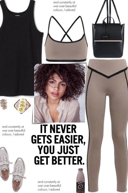 How to wear a Co-Ord Contrast Trim Activewear Set!