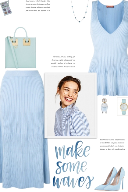 How to wear a Co-Ord Ribbed Viscose Skirt Set!- Combinazione di moda